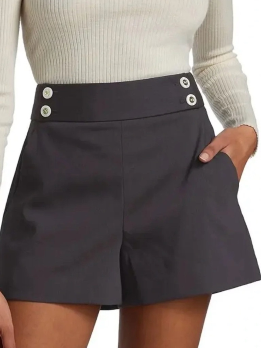 Veronica Beard Kimm shorts NWT Dark Navy Blue Size 00